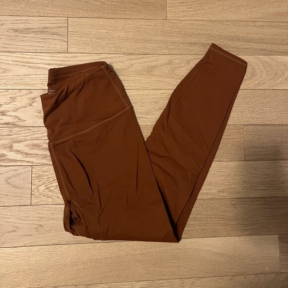 Brown Varley Leggings Size Small - Picture 1 of 3